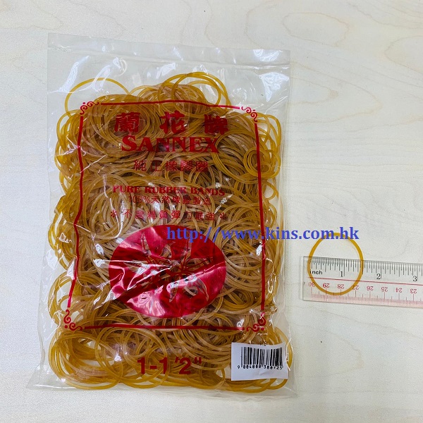 1.5寸 蘭花牌膠圈<180g>