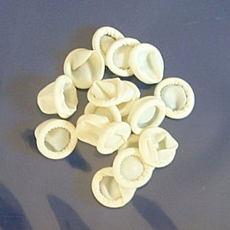 白色膠手指套/100個