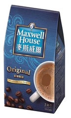 麥斯威爾3合1原味咖啡10片裝14gm