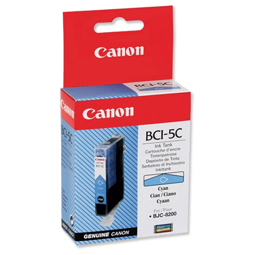 Canon Inkjet Cartridge BCI-5C -Cyan
