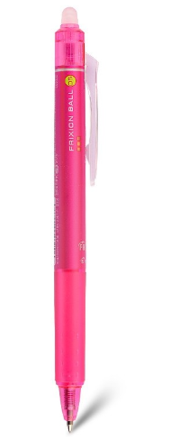 PILOT Frixion Ball Clicker LFBK-23EF 擦擦隱形筆 (0.5mm) - 粉紅色