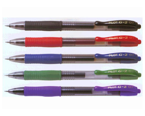 百樂牌 G-2 <0.7mm> 啫喱筆 / 黑色