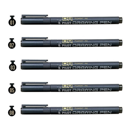 百乐牌 绘图筆<油性> <SW-DR> 0.5mm / 黑色
