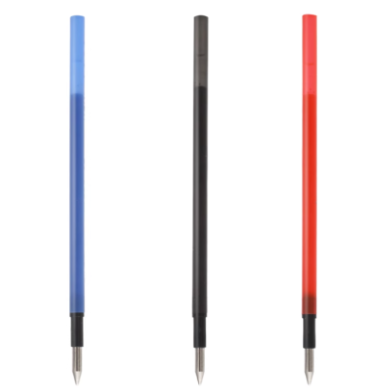 百樂牌 LFBTRF-30EF3 三色筆擦擦筆芯-0.5mm (3支裝) - 黑色
