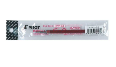 百樂牌 BLS-G2-5 筆芯 0.5mm / 紅色(For G-2)
