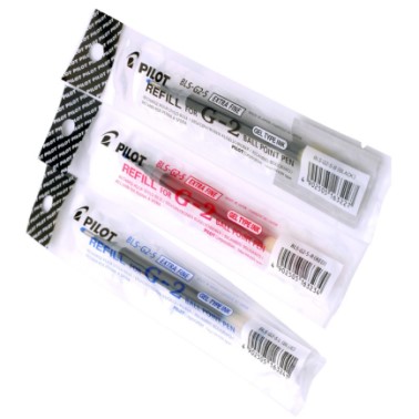 百樂牌 BLS-G2-5 筆芯 0.5mm / 紅色(For G-2)